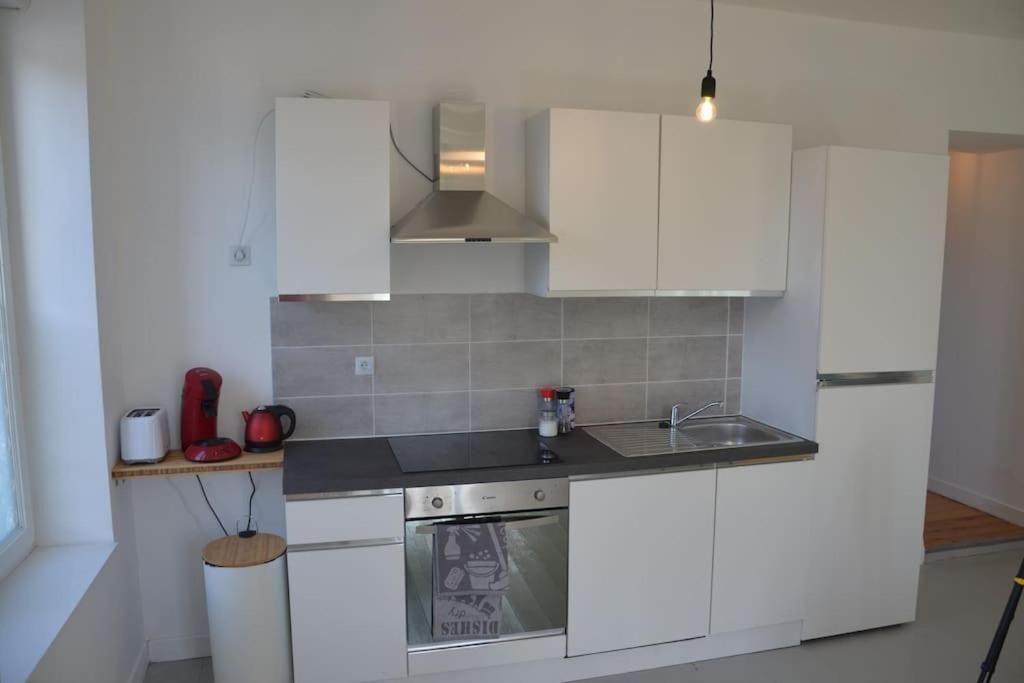 Apartmán Gite De La Gare - Avec Parking Hesdigneul-les-Boulogne Exteriér fotografie